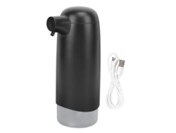 Dispensador automático de jabón líquido resistente al agua, 3 velocidades, recargable, 550 ml, 1200 mAh, sensor de espuma para cocina