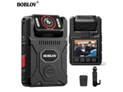 Cámara Corporal Gps 4k, Disco Duro De 128 Gb, Cámara Giratoria De 180°