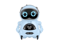 Pocket Rc Robot Hablando Diálogo Interactivo Reconocimientos De Voz Grabar Cantar Bailar Azul Gertiz