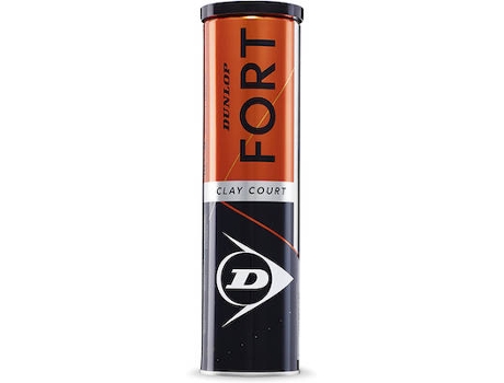 Pelota de Tenis DUNLOP Fort Clay Court (4un)