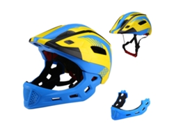 Casco De Bicicleta Infantil Desmontable De Longitud Completa (azul Oscuro), Ultraligero Y Transpirable.