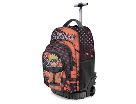 Naruto Hachimaki Mochila Trolley GTS FAN, Naranja
