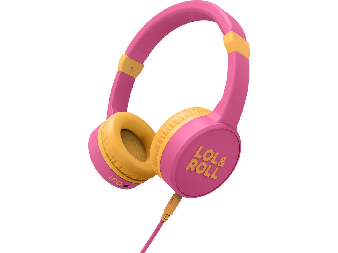 Auriculares con Cable ENERGY SISTEM Pop Kids (On Ear - Micrófono - Rosa)