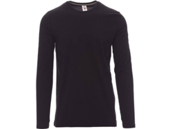Camiseta Básica PAYPER WEAR Algodón Hombre (XL - Negro)