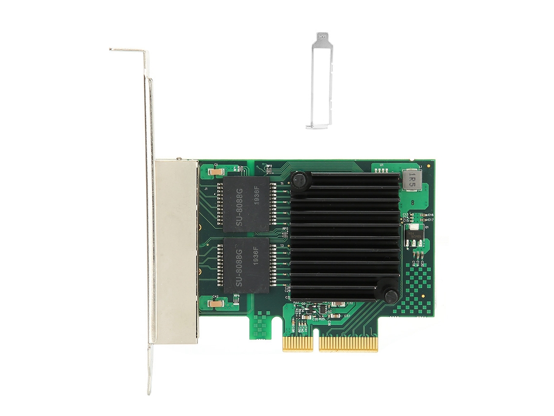 Tarjeta De Red Pci-e A Ethernet Gigabit 4 Puertos Rj45 Chipset I350am4