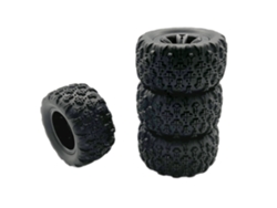 Neumáticos y ruedas mejorados para Wltoys 144010 MJX 16208 16209 16210 Scy Mnrc Mn128 1/12 1/14 1/16 Monster Truck RC Autos Vehículos Modelos P
