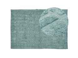 Alfombra de pelo corto BELIANI Sirnak de Algodón Verde 160x230