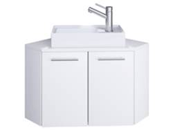 Lavabo de esquina de 2 piezas Vilosa Vcm