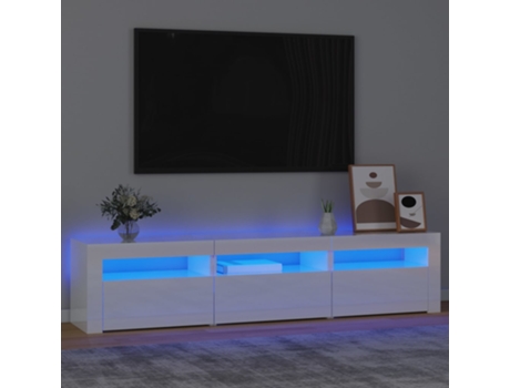 Mueble De Tv VIDAXL Blanco Madera contrachapada (180x35x40 cm)