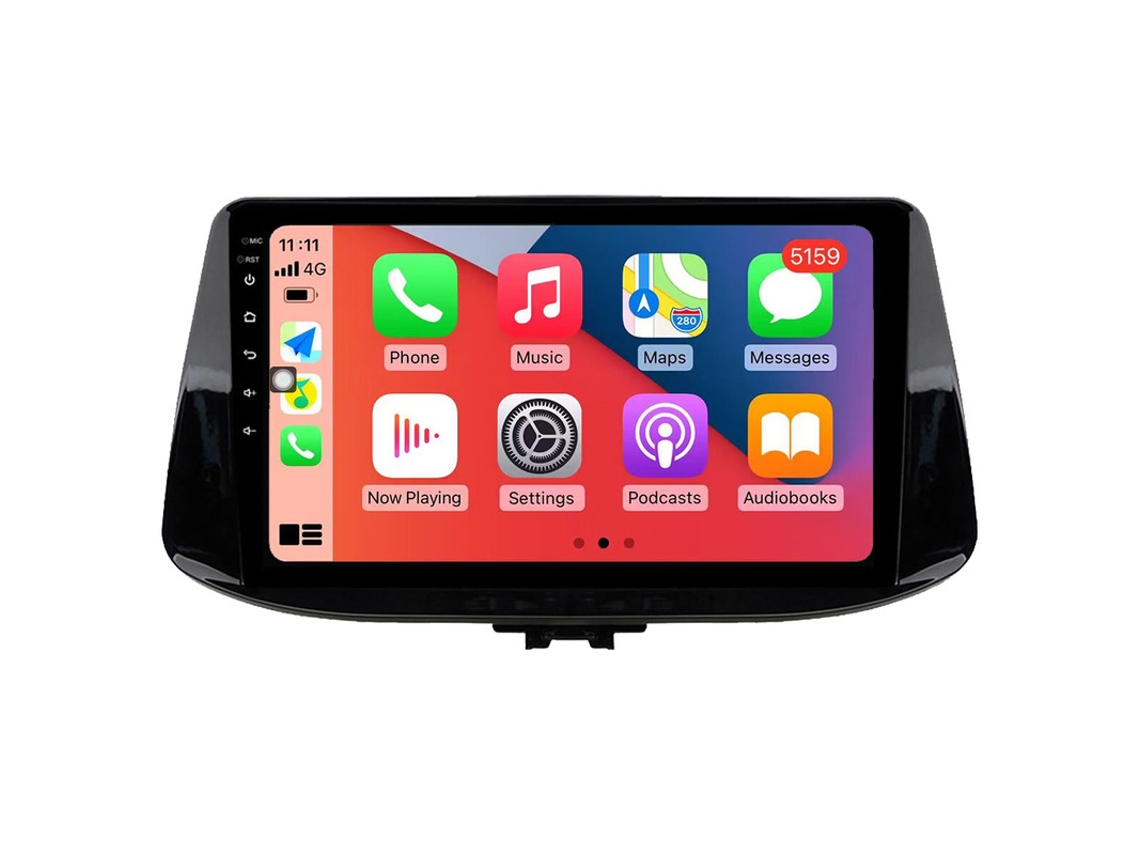 Coche Radio Android Auto Autoradio 8GB RAM 128G ROM CarPlay Navegación GPS Pantalla Táctil RoverOne para Hyundai i30 2017 2018 