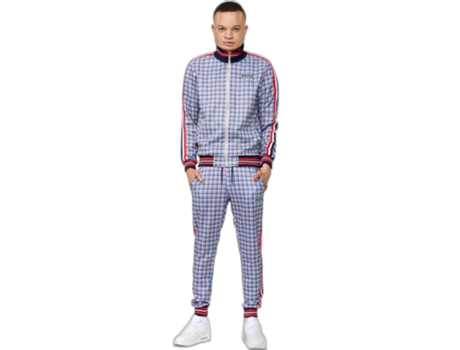 Chándale para Fitness LONSDALE Chándal Burmarsh Azul (2XL)