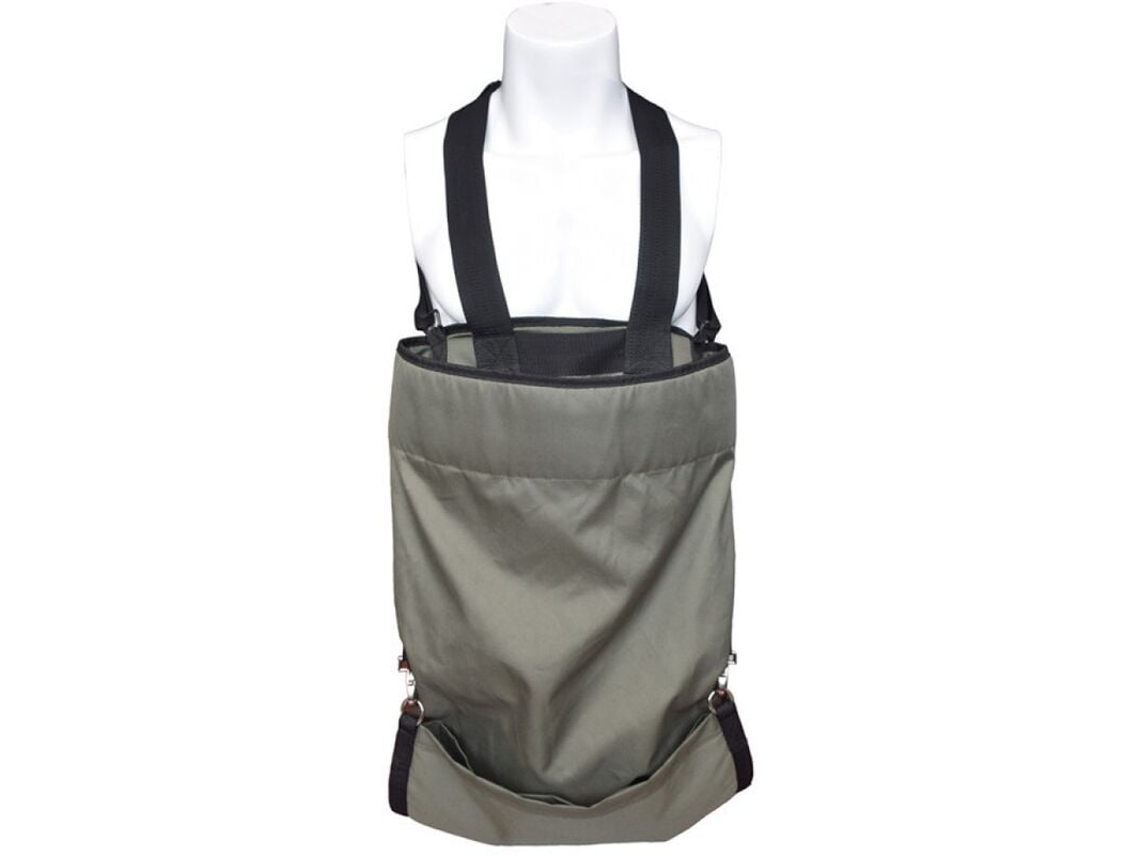 Bolsa de hombro ajustable para cosechar, herramienta multiusos para cosechar manzanas, peras y más, solución de almacenamiento duradera con fibra de vidrio.