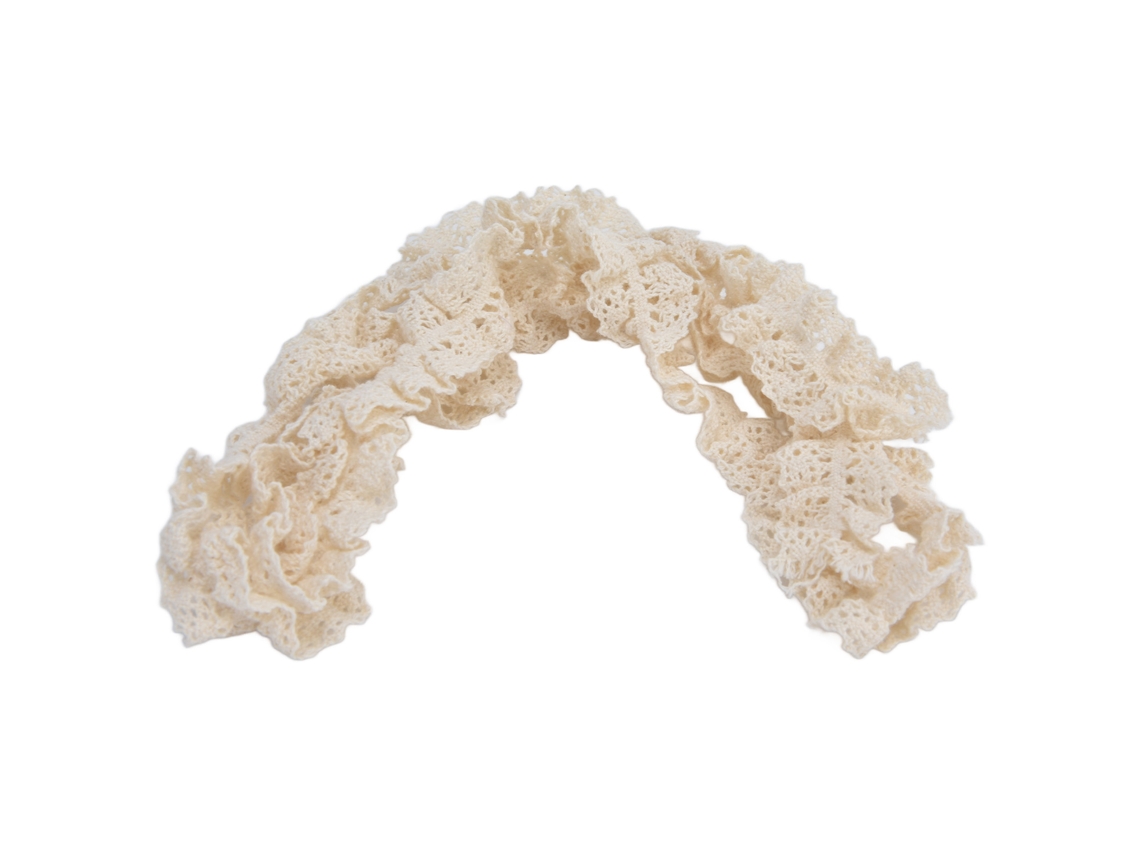 Encaje elástico de algodón de 20 yardas para manualidades flexibles y multiusos, decoraciones para fiestas y envoltura de regalos.