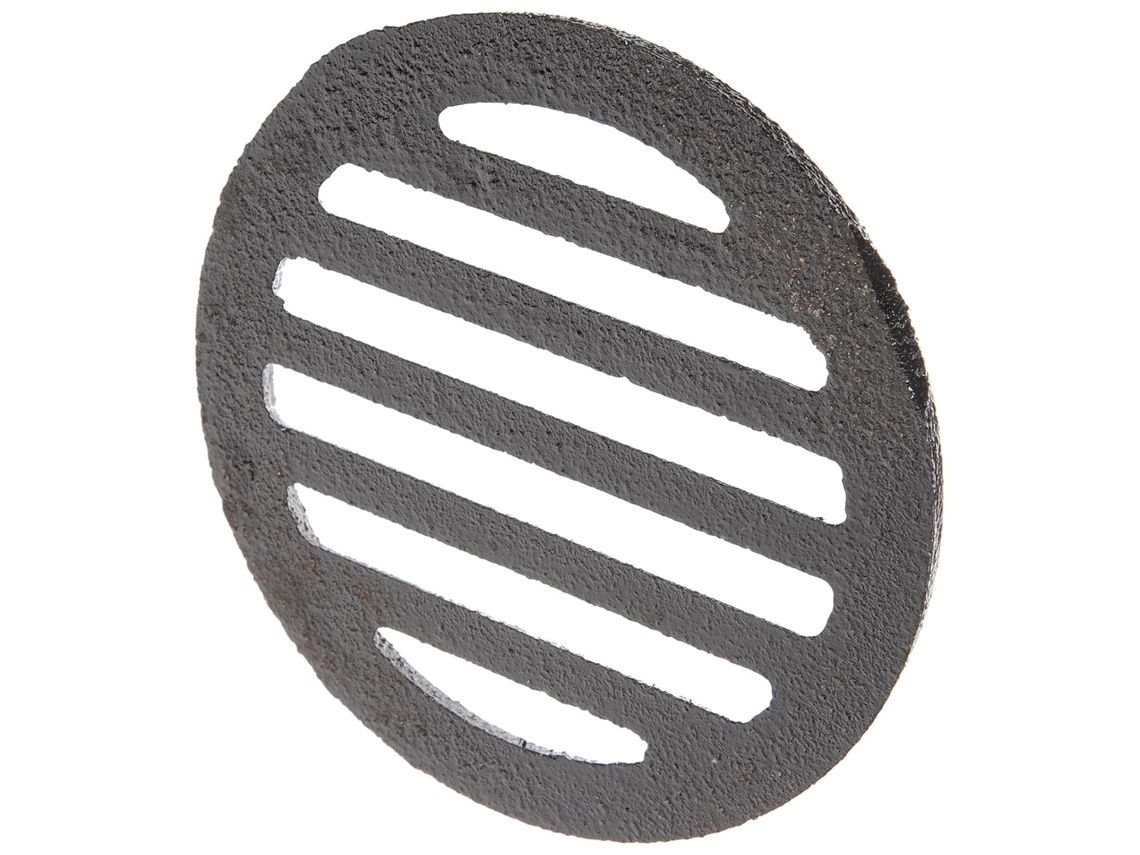 Tapa Redonda De Hierro Negro Para Desagüe De Suelo, Compacta Y Fácil De Instalar. Filtro Para Fregadero.