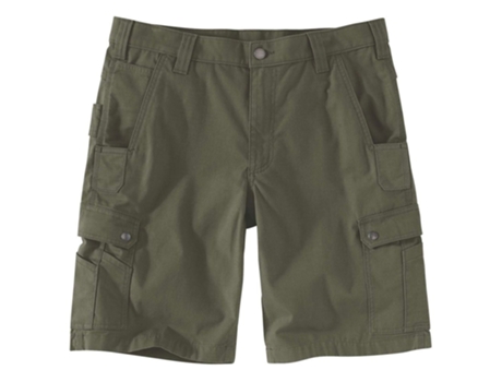Calção CARHARTT Shorts Cargo Com Ajuste Relaxado Ripstop Cinzento 34