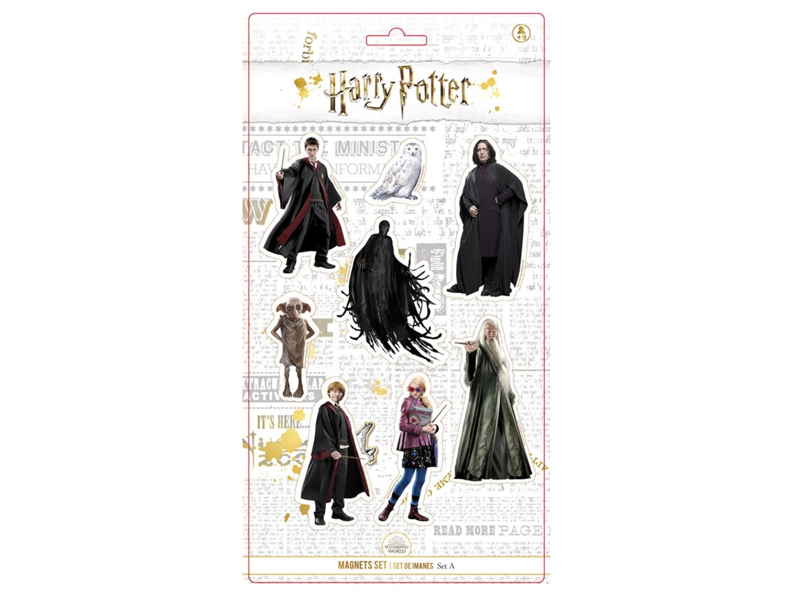 Lote de 8 imanes con personajes de Harry Potter B.active