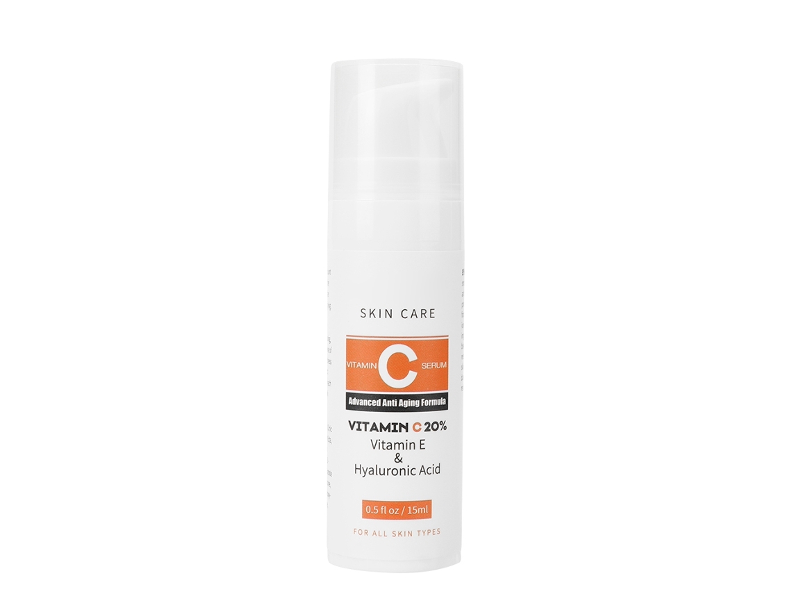 Sérum facial con vitamina C, antiarrugas e hidratante