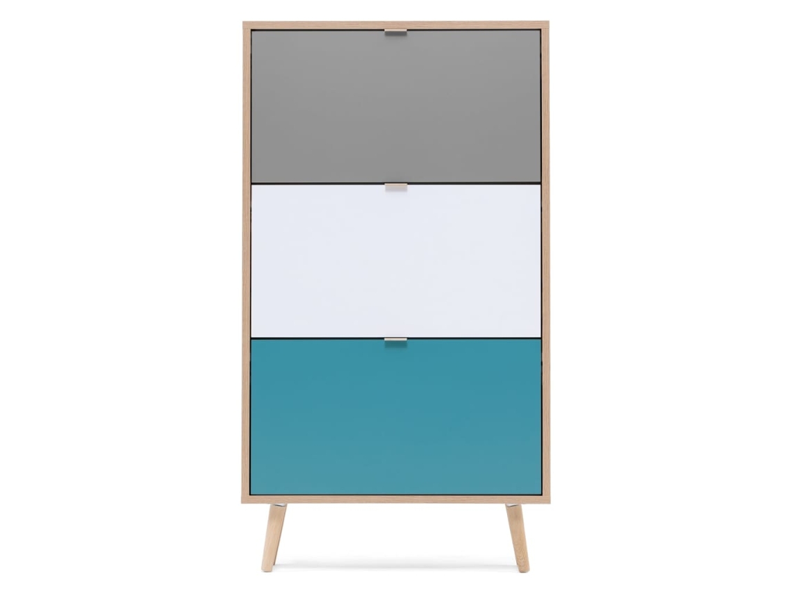 Mueble zapatero FINORI Multicolor Madera contrachapada (70 x 24 x 125 )