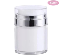 Tarro Hermético Palm-free De 50 Ml, Recargable, A Prueba De Fugas, Para Cosméticos.