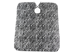 Manto De Peluquería De Rayas Zebra Para Profesionales Adultos, Delantal Para Cortar Pelo En Salón De Belleza