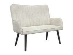 Maison Exclusive - Sofá De 2 Plazas Crema 115 X 61 X 87 Cm Pwned_by_lord666_ywh