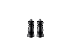Conjunto de Mini Molino de Sal Y Pimienta 11Cm Negro LE CREUSET