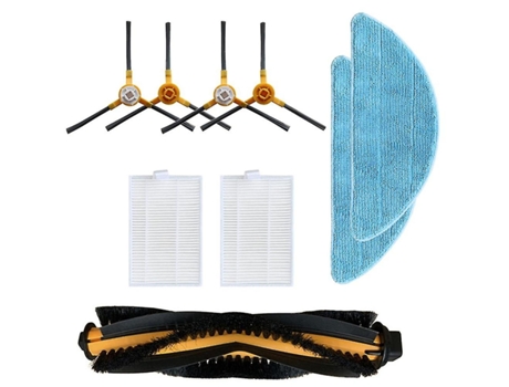 Accesorio Aspiradoras Compatibilidad Universal Abir X5 X6 X8 Robot Rodillos Filtro Lateral