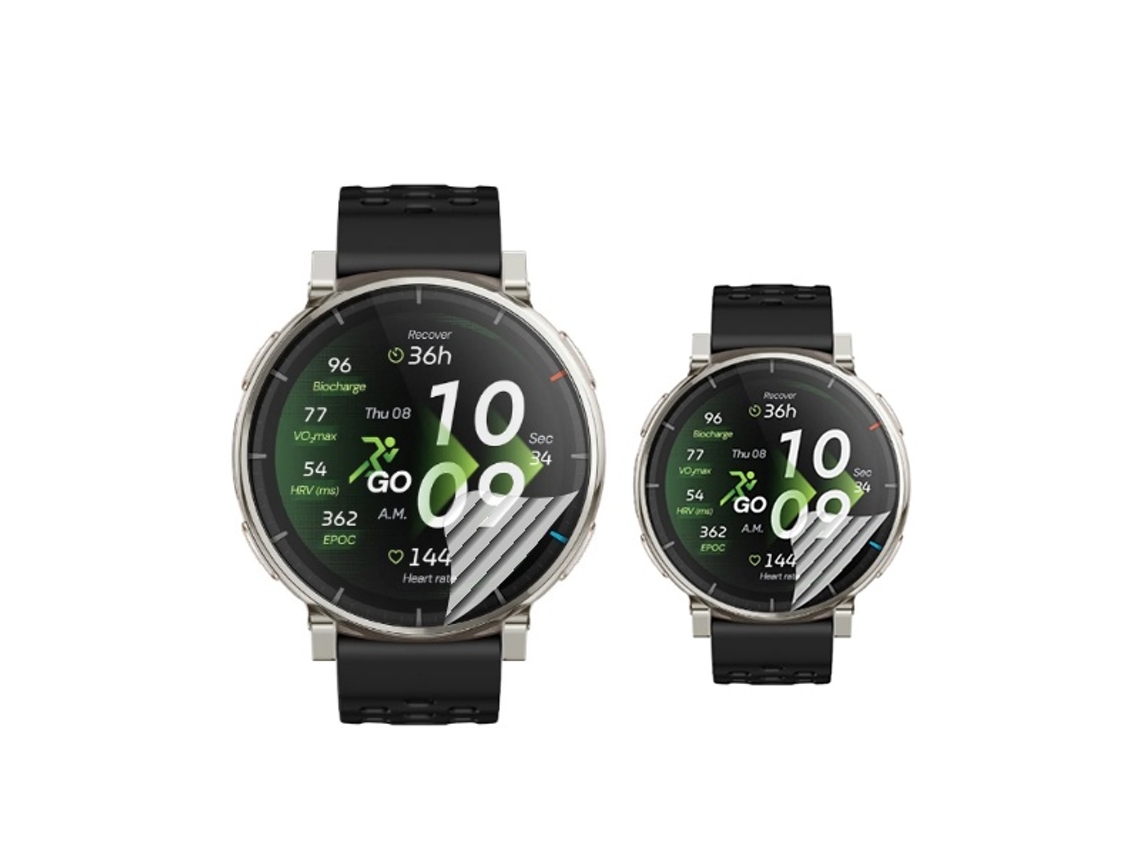 Kit 2x Película Hidrogel Gift4me Para Amazfit Active 3 Premium - Transparente