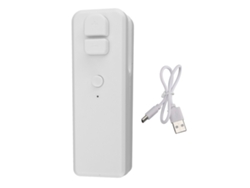 Mini Selladora Magnética Recargable De 400 Mah Con Cortador Para Bolsas De Plástico - Blanca