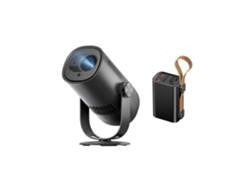 Freedo Es Un Proyector Google Tv Portátil Con Baterías Externas, 1080p, 450 Lumens Iso. Dangbei (compatible Con 4k Via Hdmi)
