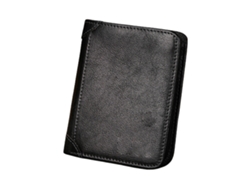 Kklv-cartera Bifold De Couro Autêntico Para Homens Com Grande Capacidade E Bloqueio Rfid Cartão Vintage