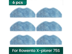 Mop Cloth Pads For X-plorer Serie 75s Rr8577wh, 75 S+ Rr8587wh Robot Vacuum Cleaner Accessories