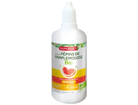 Extracto de Semilla de Pomelo 420 Mg Bio 100 Ml SUPERDIET