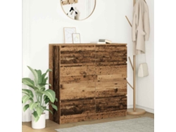 Aparador | Mueble De Comedor | Buffet De Madera Vieja 100x35x99 Cm Madera Ingeniería Wsd76714