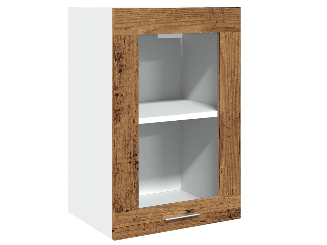 Maison Exclusive - Vitrina Colgante "lyon" De Madera Vieja, 40 X 31 X 60 Cm, Madera De Ingeniería