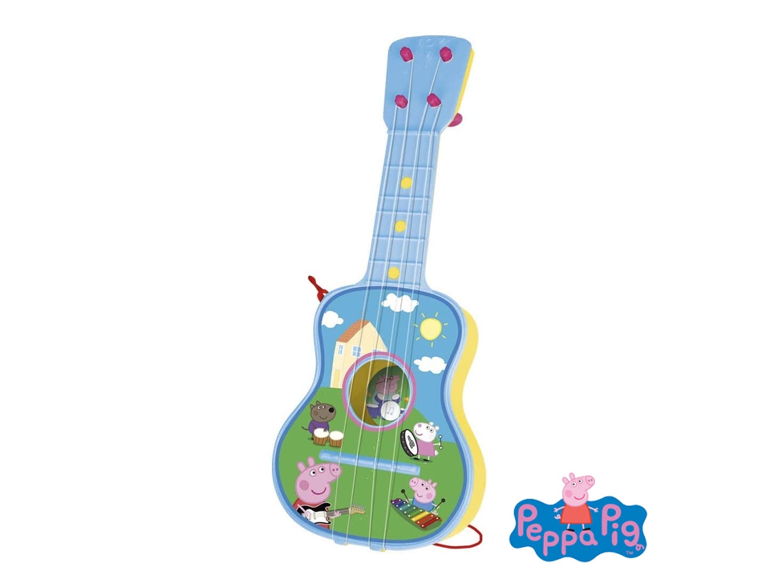 Instrumento Musical REIG Guitarra Infantil Azul Peppa Pig (Edad Mínima Recomendada: 3 años)
