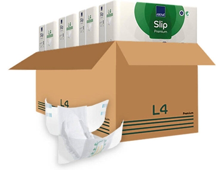 Pañales ABENA Slip Premium L4 (Talla: L - Pack 4x18 Unidades)