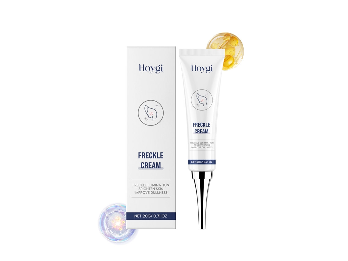 Crema blanqueadora y crema para aclarar manchas oscuras