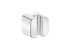 Soporte de ducha de pared rígido con control de calidad Kludi A, 6555105 00, color cromo