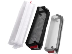 Estuche Portátil Transparente De 3 Piezas Nuobesty Para Lápices, Organizador Multifuncional Para Bolígrafos.