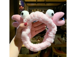 Vlrla-cute Makeup Skincare Headband In Crab Pink