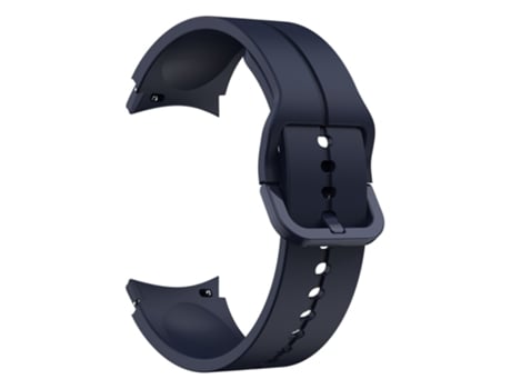 Correa de Silicona con hebilla para Samsung Galaxy Watch 4 40mm/44mm/Watch 4 Classic 42mm/46mm/Watch 5 40mm/44mm - azul medianoche