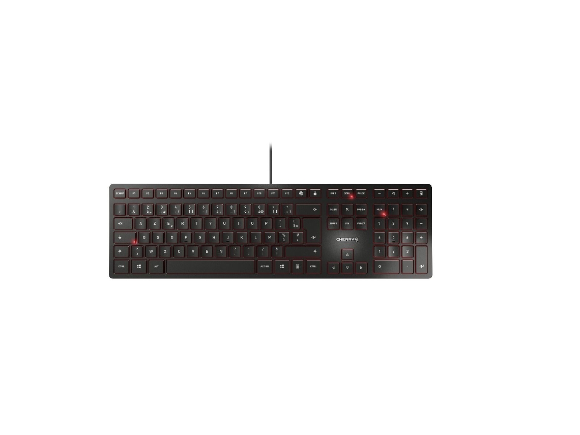 Teclado CHERRY Kc 6000 Slim (Belga - Negro)
