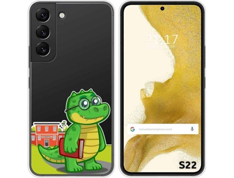 Carcasa Samsung Galaxy S22 5G TUMUNDOSMARTPHONE Dibujos Transparente Coco Multicolor