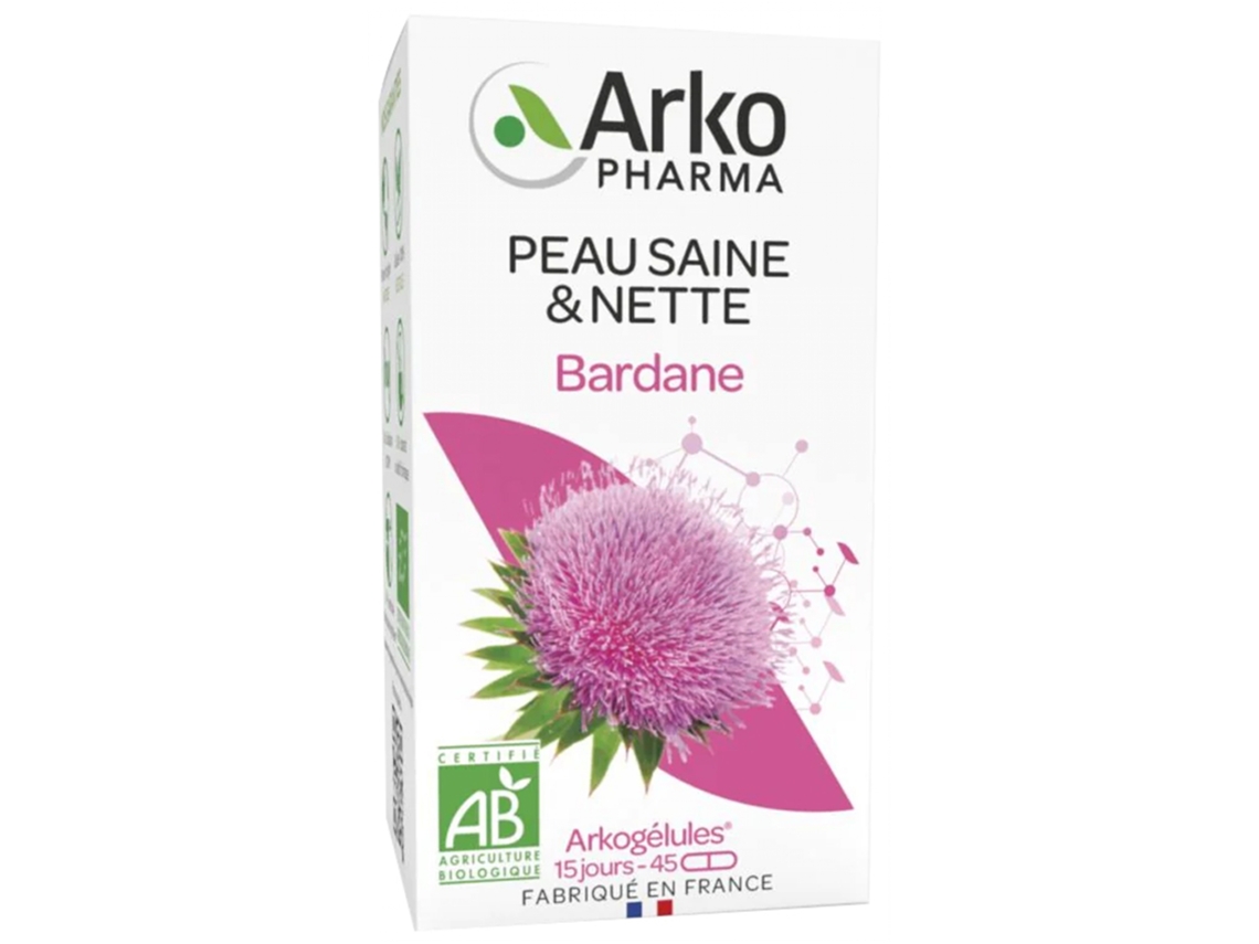 Arkogélules Bardana Orgánica 45 Cápsulas ARKOPHARMA