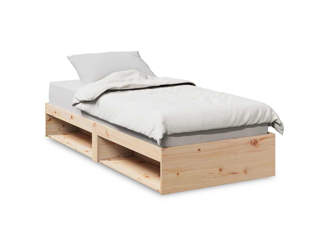 Maison Exclusive - Sofá Cama Sin Colchón Madera Maciza De Pino 90x200 Cm