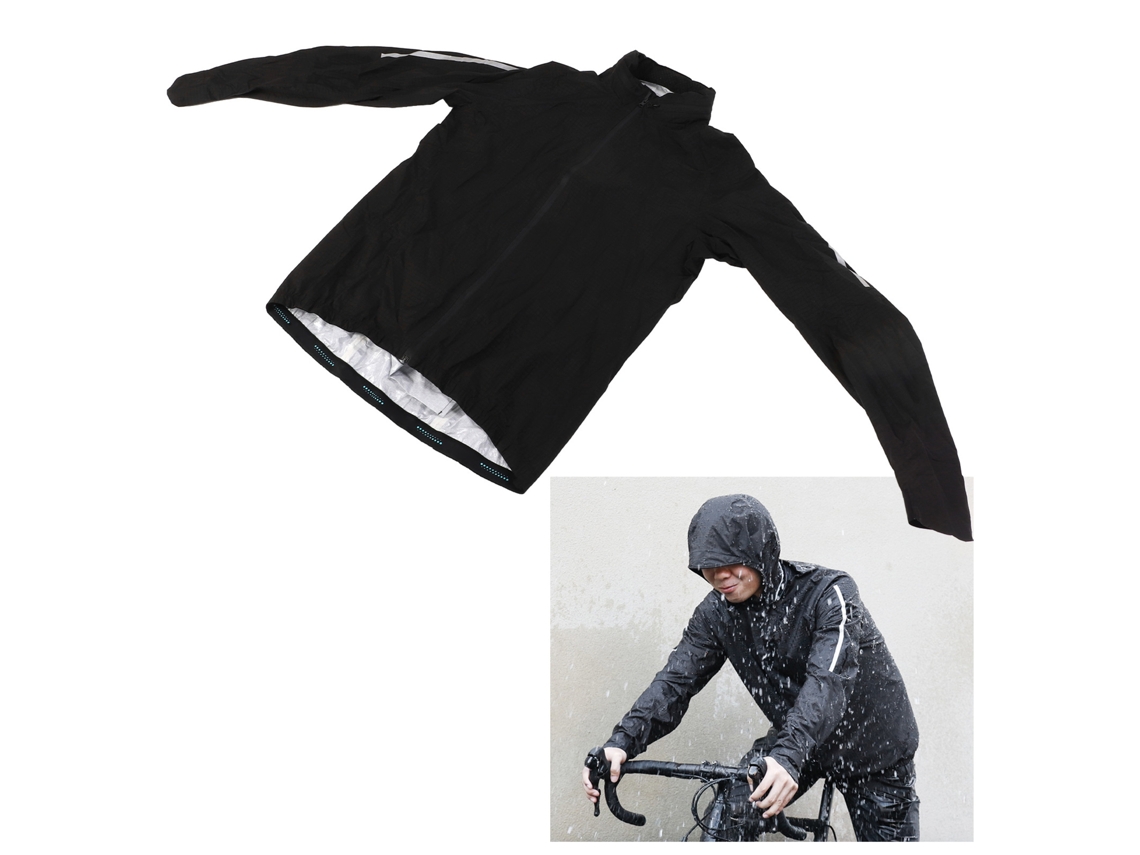Chaqueta Impermeable Para Ciclismo, Para Las Cuatro Estaciones, Transpirable, Para Hombre Y Mujer, Negra, Xxxl
