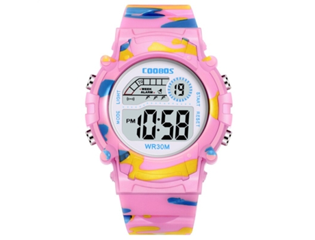 Reloj Para Niños , Deportivo Militar, Reloj Digital Para Niños, Reloj Para Estudiantes, Reloj De Moda Con Luz Nocturna Led, Despertador De Camuflaj...