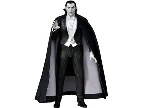 Figura NECA Drácula B/ W Universal Monsters (18 cm)
