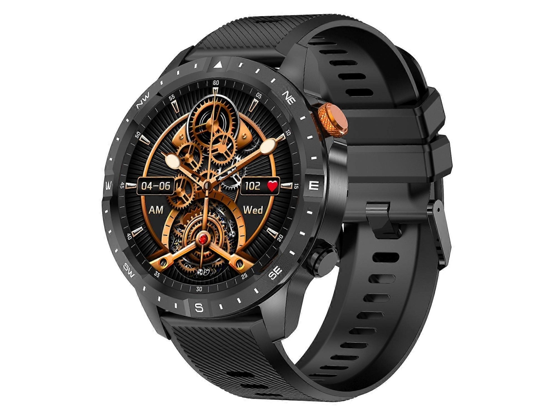 Reloj inteligente Ak57 con monitor de salud, Bluetooth y llamadas, pulsera deportiva resistente al agua con correa de silicona para bicicleta eléctrica Ly Ebike